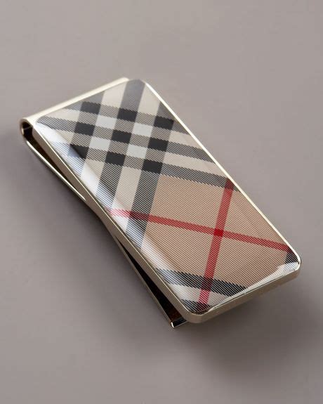 burberry money clip